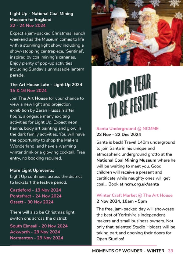 Our Year Programme 2 - July-December 2024 (Doorstep Discoveries) - Page 33