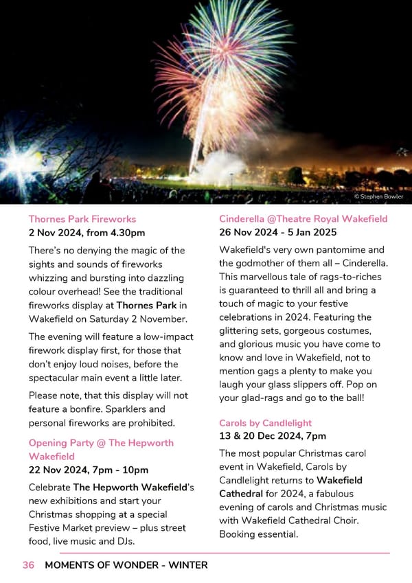 Our Year Programme 2 - July-December 2024 (Doorstep Discoveries) - Page 36