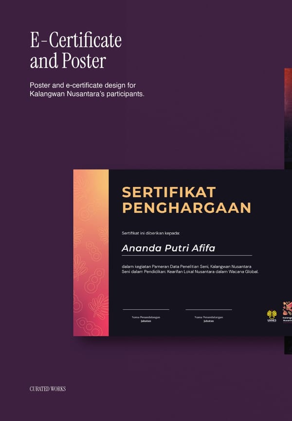 Curated Works / 2024 Portfolio by Ananda Putri - Page 46