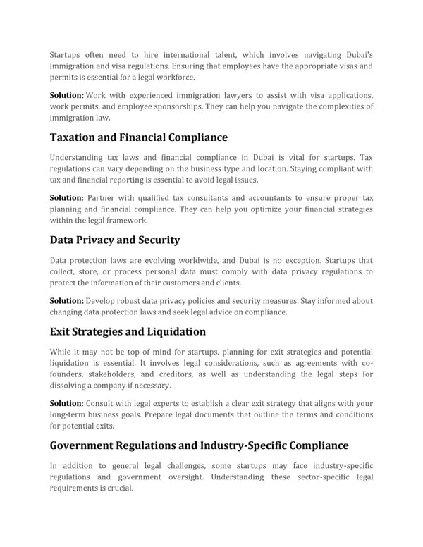 10 Key Legal Challenges for Startups in Dubai You Must Know - Page 3