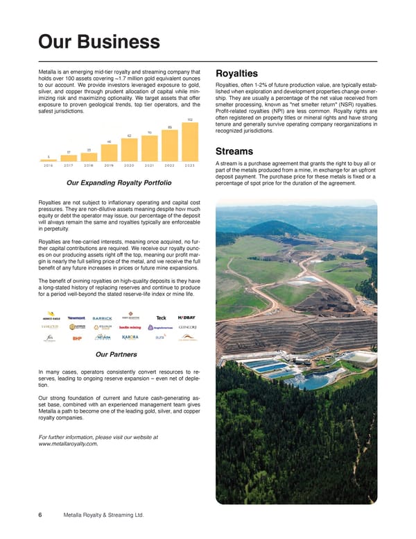 Metalla Asset Handbook  - Page 6