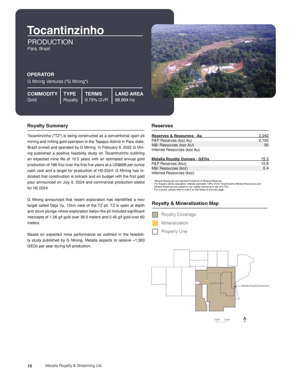 Metalla Asset Handbook  - Page 16