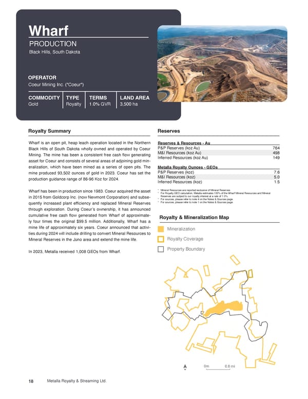 Metalla Asset Handbook  - Page 18