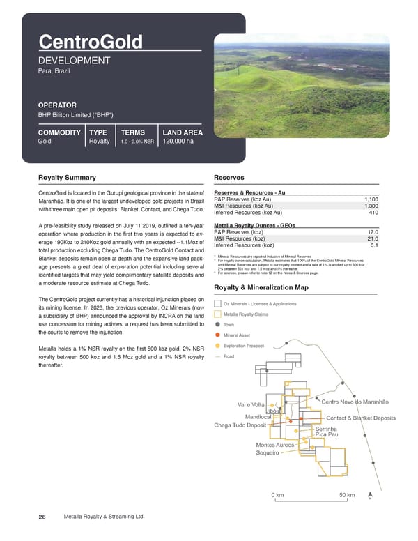 Metalla Asset Handbook  - Page 26