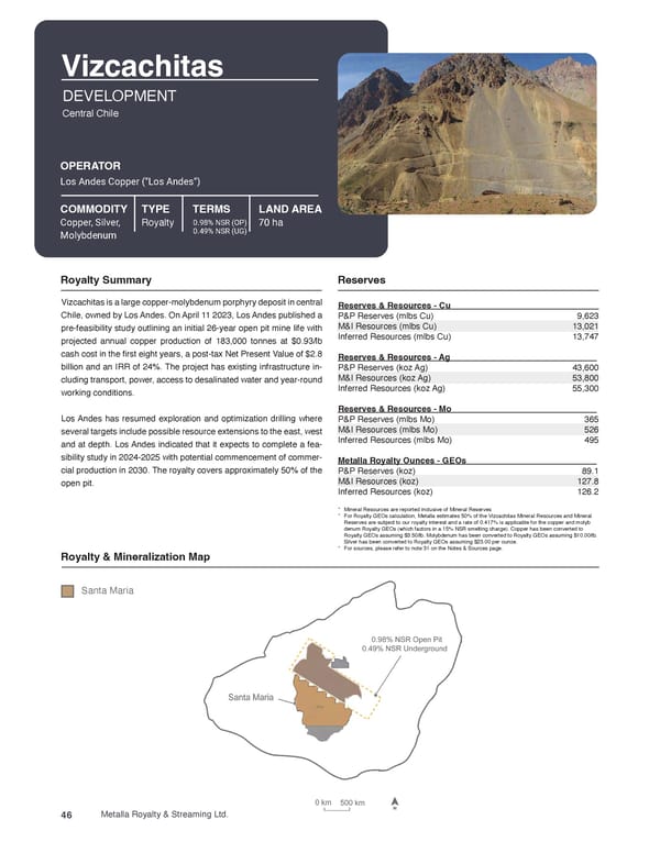 Metalla Asset Handbook  - Page 46