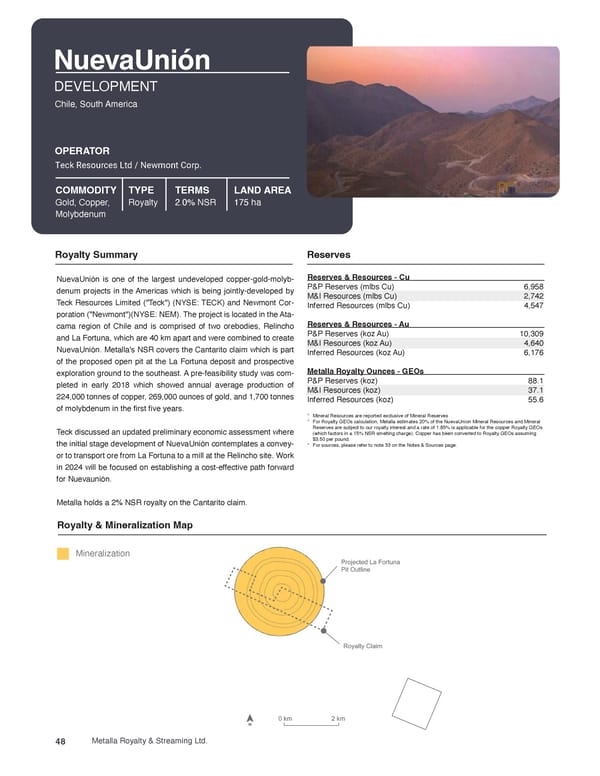 Metalla Asset Handbook  - Page 48