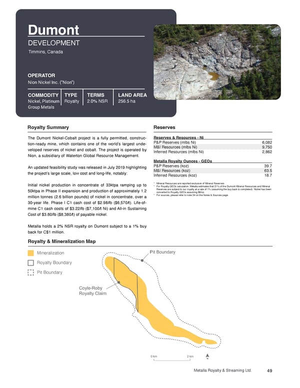 Metalla Asset Handbook  - Page 49