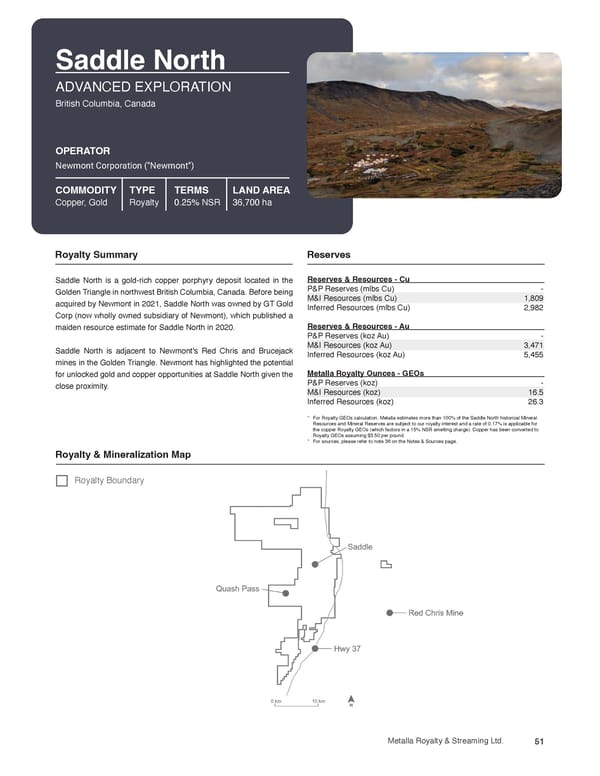 Metalla Asset Handbook  - Page 51