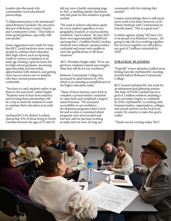 2023 Annual Report for Robeson Community College - Page 20