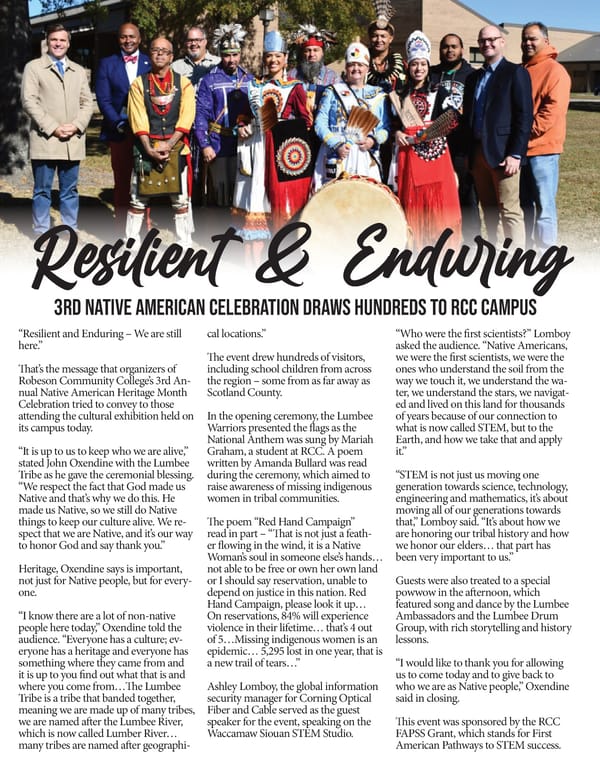 2023 Annual Report for Robeson Community College - Page 24