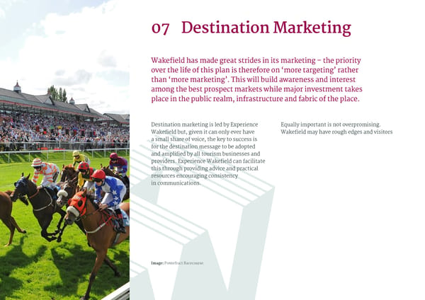 Wakefield Destination Management Plan - Page 30