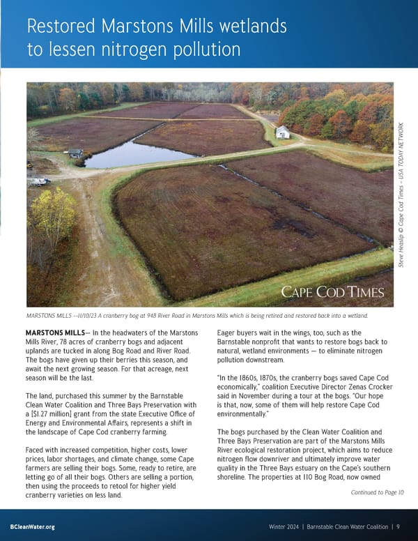 BCWC Fall23Winter24 Newsletter - Page 9