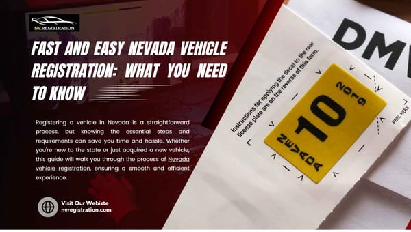 Fast and Easy Nevada Vehicle Registration What You Need to Know 11zon - Page 5