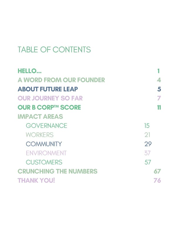 IMPACT REPORT 2024   Future Leap  compressed - Page 3