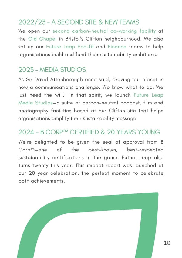 IMPACT REPORT 2024   Future Leap  compressed - Page 13