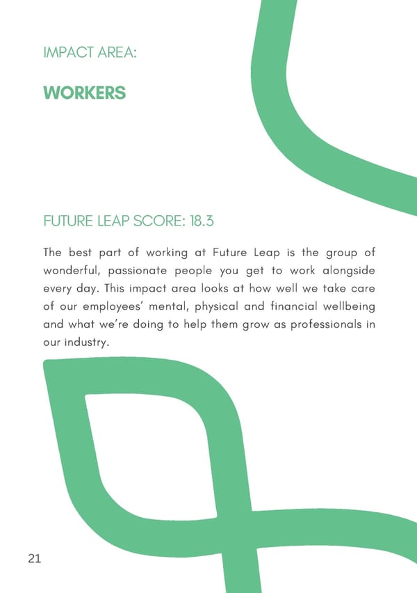 IMPACT REPORT 2024   Future Leap  compressed - Page 22