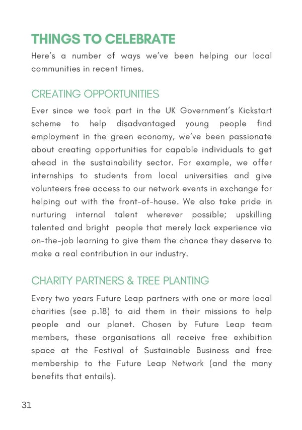 IMPACT REPORT 2024   Future Leap  compressed - Page 32