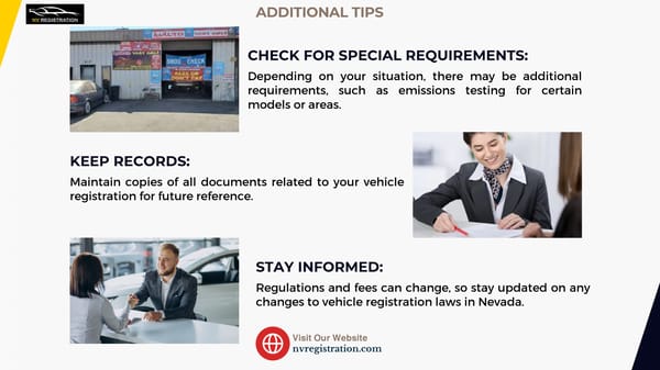 Ultimate Guide to Vehicle Registration Nevada Step by Step Process - Page 5