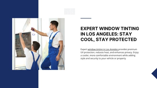 Riverside CA Window Tinting: Keep Cool and Stay Protected - Page 4