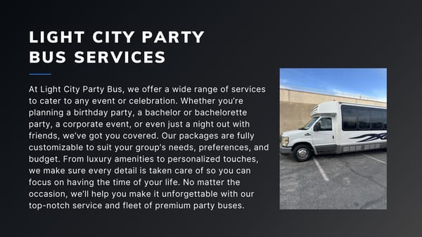 Ride the Night Away with Light City Party Bus - Page 3