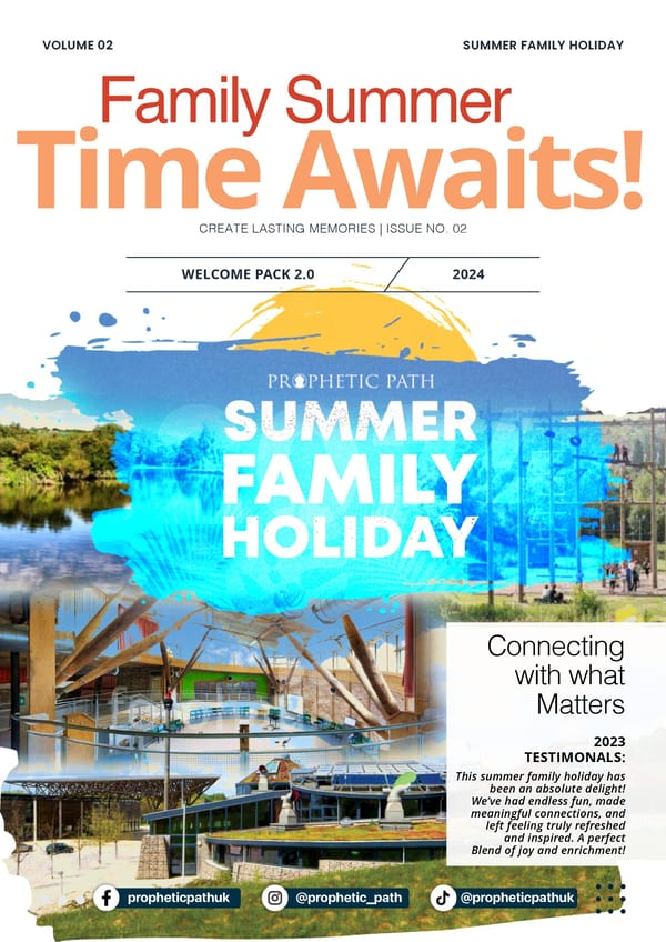 Welcome Pack 2 - Summer Family Holiday 2024 - Page 1