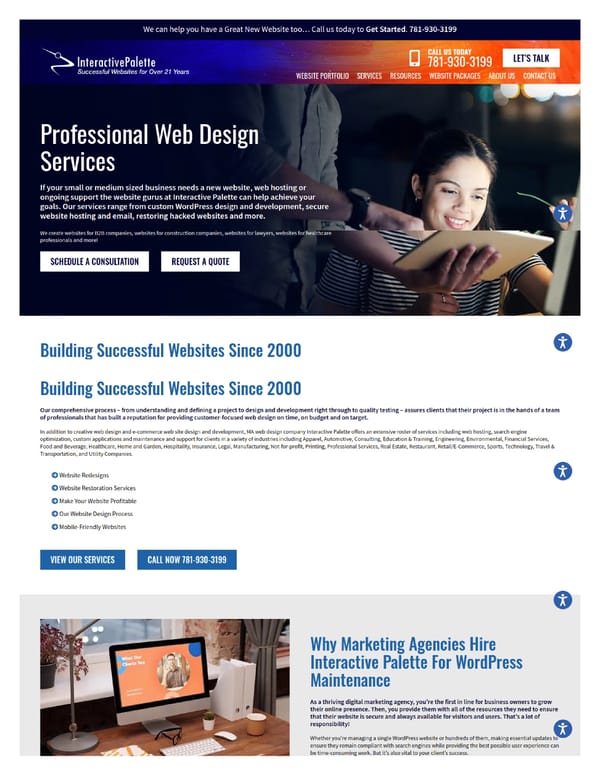 Website Designing Agency Boston - Page 1