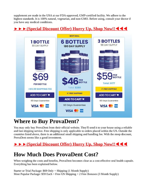 ProvaDent Reviews (LEGIT OR SCAM) - Really Work? - Page 5