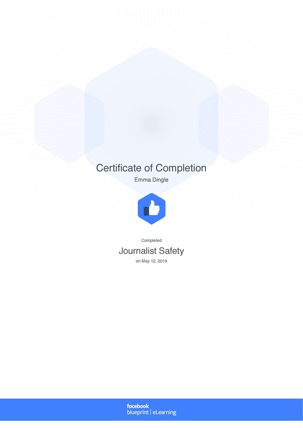 Facebook Blueprint Certificates - Page 18