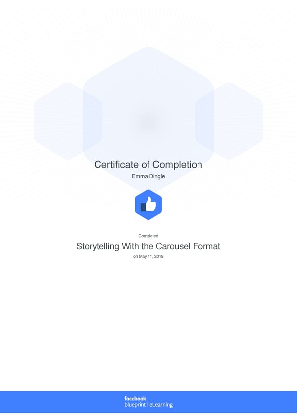 Facebook Blueprint Certificates - Page 26