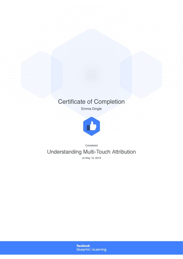 Facebook Blueprint Certificates - Page 29