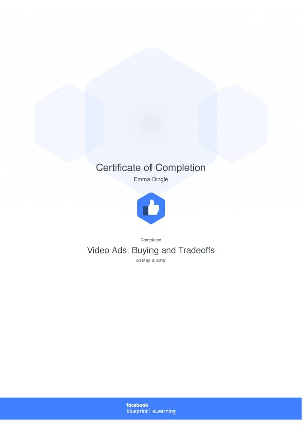 Facebook Blueprint Certificates - Page 30