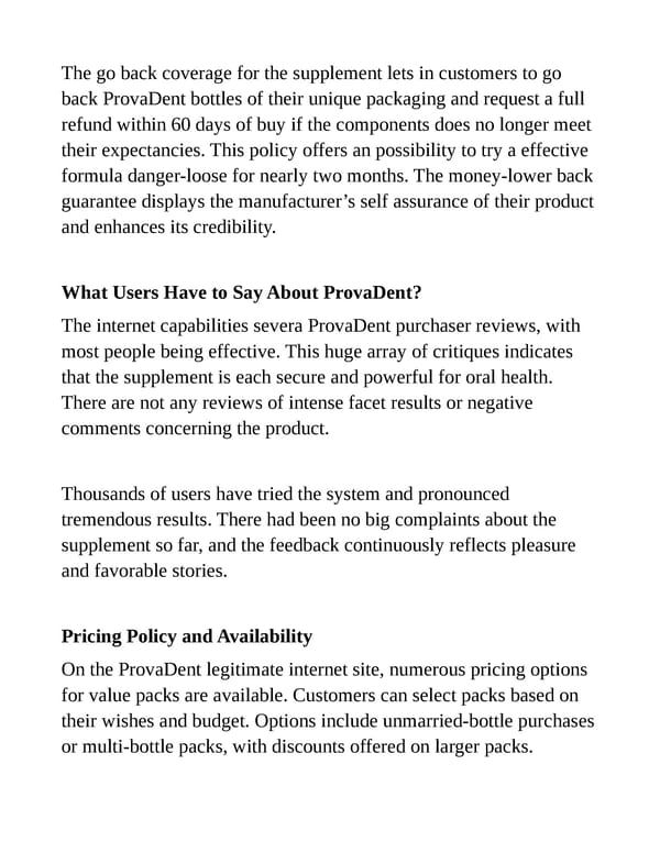 ProvaDent : ⛔Big warning⛔! Analyzing the Pros and Cons, Does It Deliver Results? - Page 13