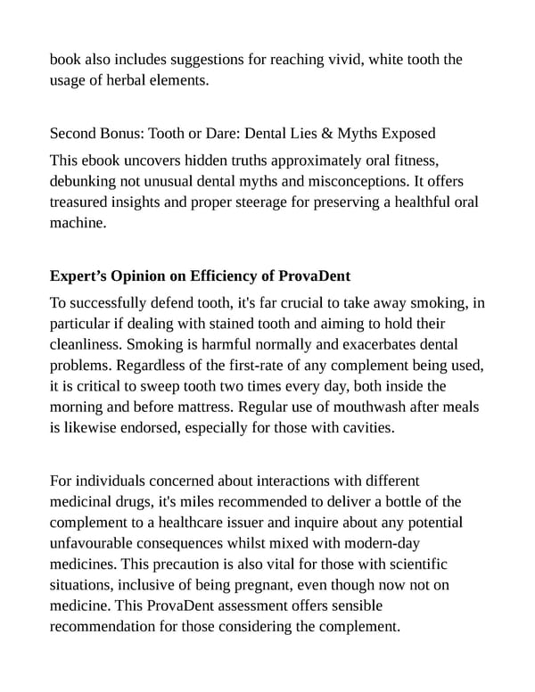 ProvaDent : (✅⚠️😭 DOES IT WORK?! ➡️❌⛔️) ProvaDent REVIEWS - Page 15