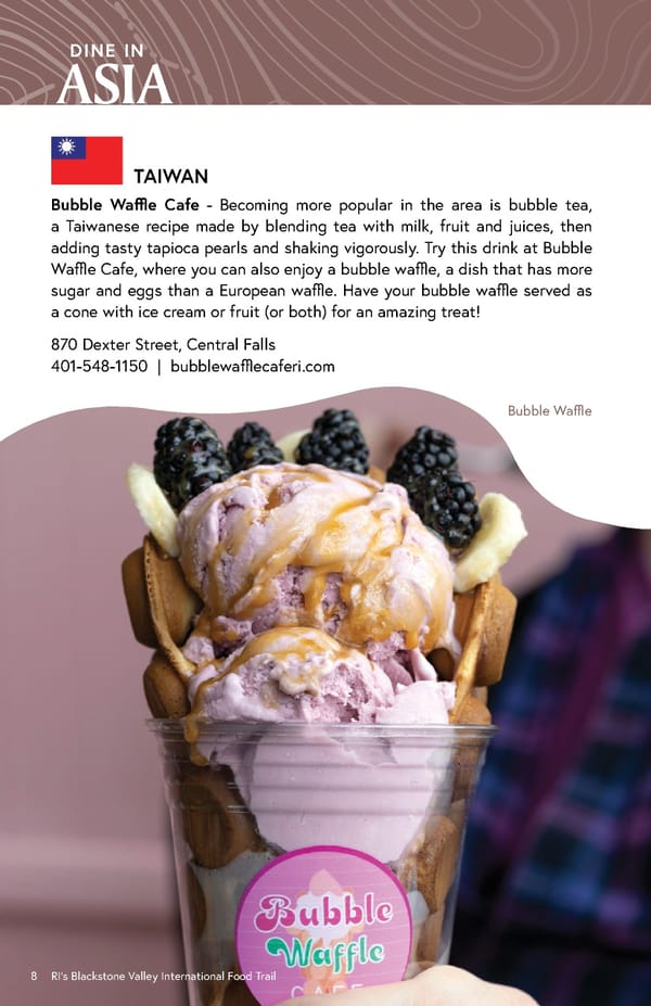 Blackstone Valley International Food Trail Guide - Page 8