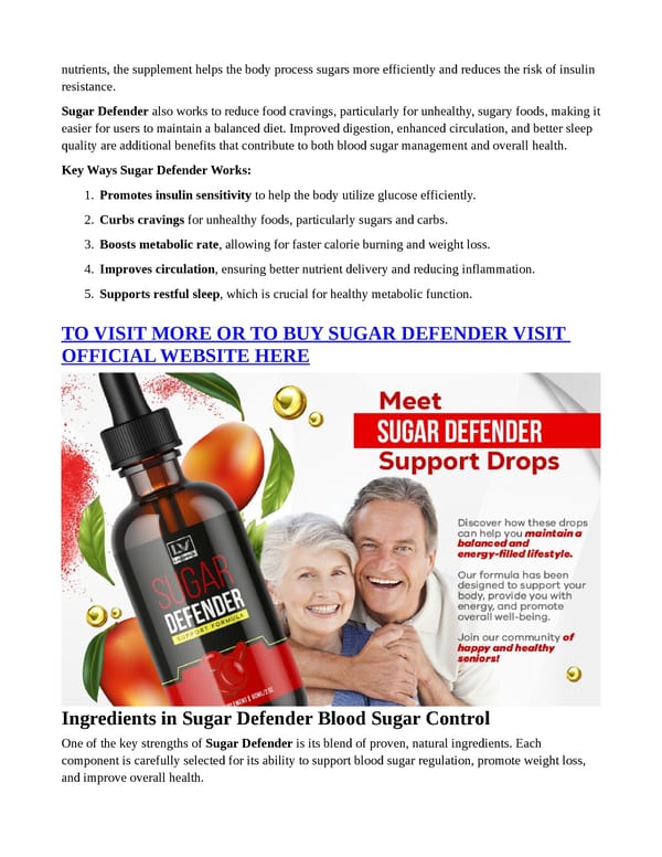 Sugar Defender (LEGIT OR HYPE) — Does It Really Work? - Page 2