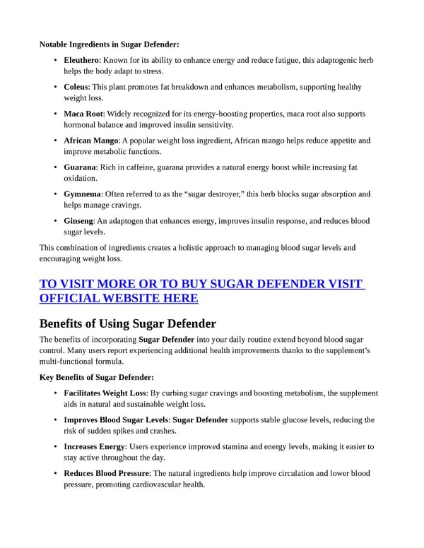 Sugar Defender (LEGIT OR HYPE) — Does It Really Work? - Page 3