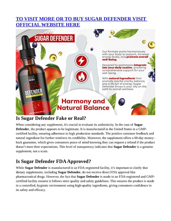 Sugar Defender (LEGIT OR HYPE) — Does It Really Work? - Page 6