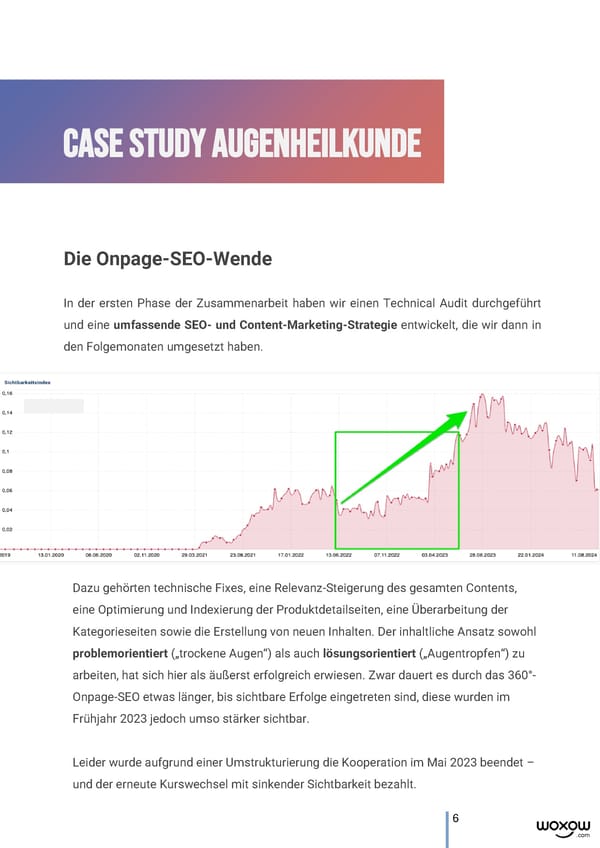 WOXOW Case Study Health Care - Page 6