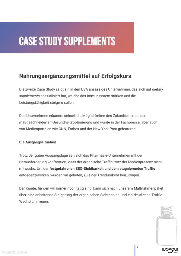 WOXOW Case Study Health Care - Page 7