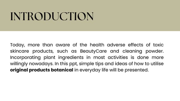 Easy Ways to Use Botanical Products in Your Daily Life - Page 2