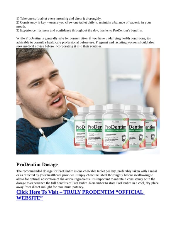 PRODENTIM - REVIEWS, PRICE, SCAM OR LEGIT? - Page 5