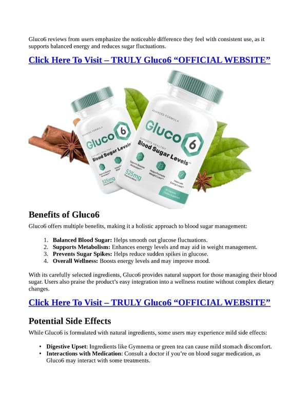 Gluco6 (USER GUIDE) "STEP BY STEP INFO" HOW TO USE? READ FULL ARTICLE! - Page 3