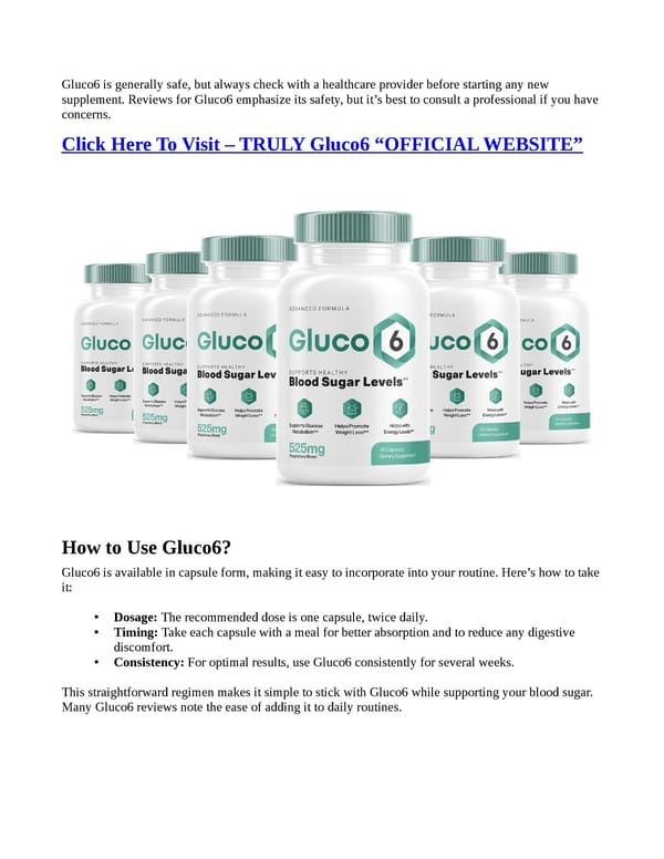 Gluco6 (LEGIT OR SCAM) — Really Work? - Page 4