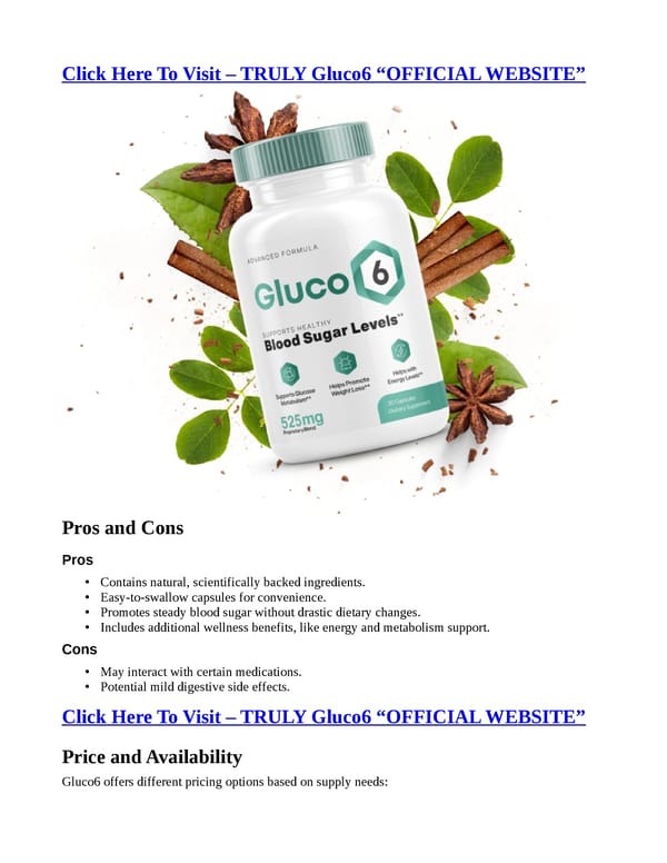 Gluco6 (LEGIT OR SCAM) — Really Work? - Page 5