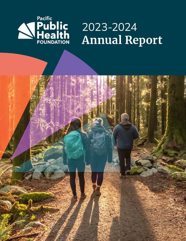 Pacific Public Health Foundation Annual Report 2023-2024 - Page 1