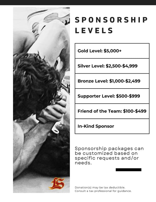 La Serna Wrestling Sponsorship Opportunities - Page 3