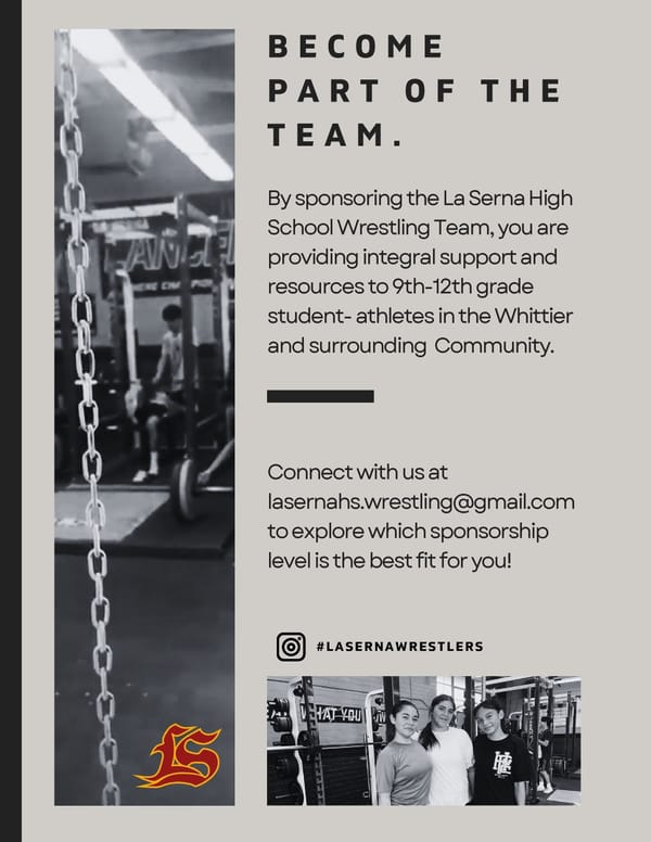 La Serna Wrestling Sponsorship Opportunities - Page 10