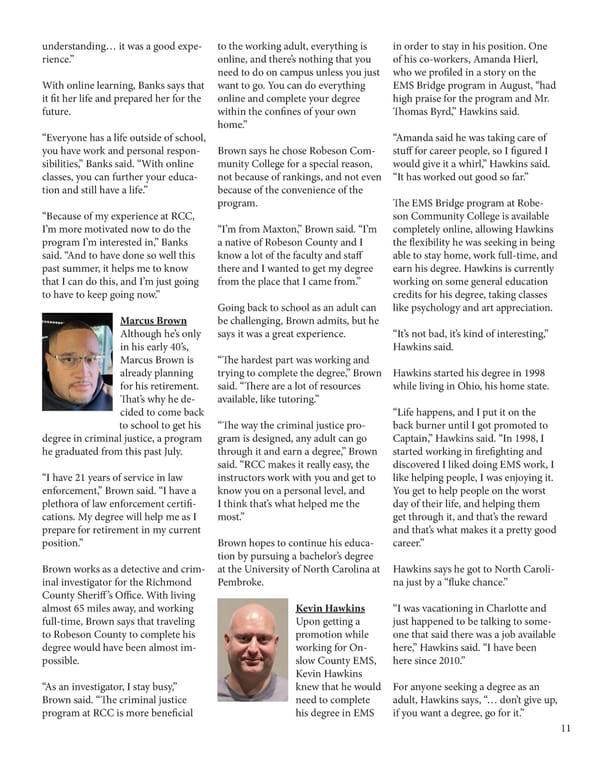 SOAR Magazine Spring 2025 by Robeson Community College - Page 13