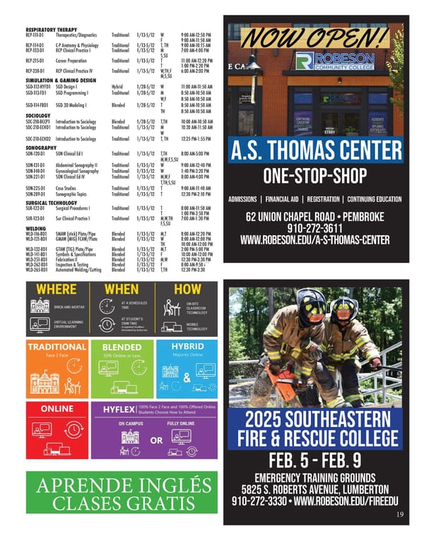 SOAR Magazine Spring 2025 by Robeson Community College - Page 21