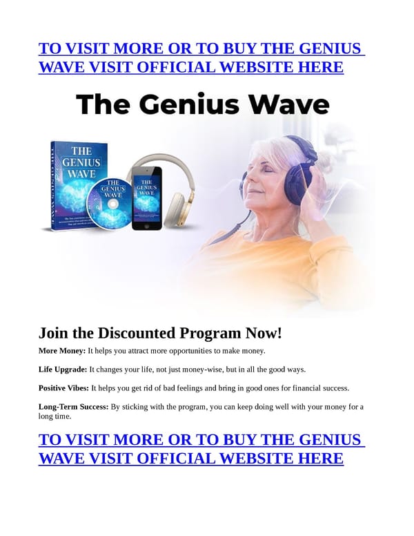 The Genius Wave Reviews SCAM? Clinically Researched or Risky? - Page 3